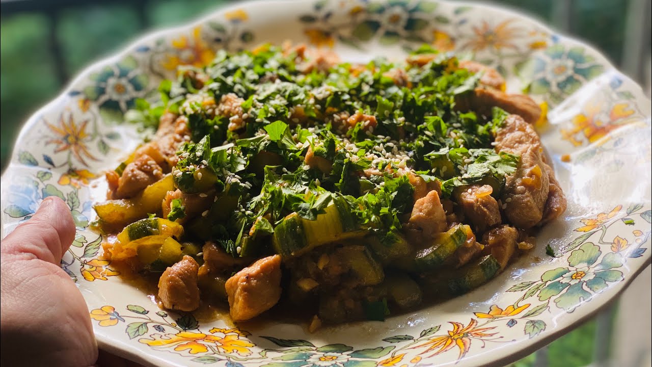 SAUTÉ DE PORC AU CONCOMBRE - CUCUMBER PORK STIR FRY [VIDEO 50]