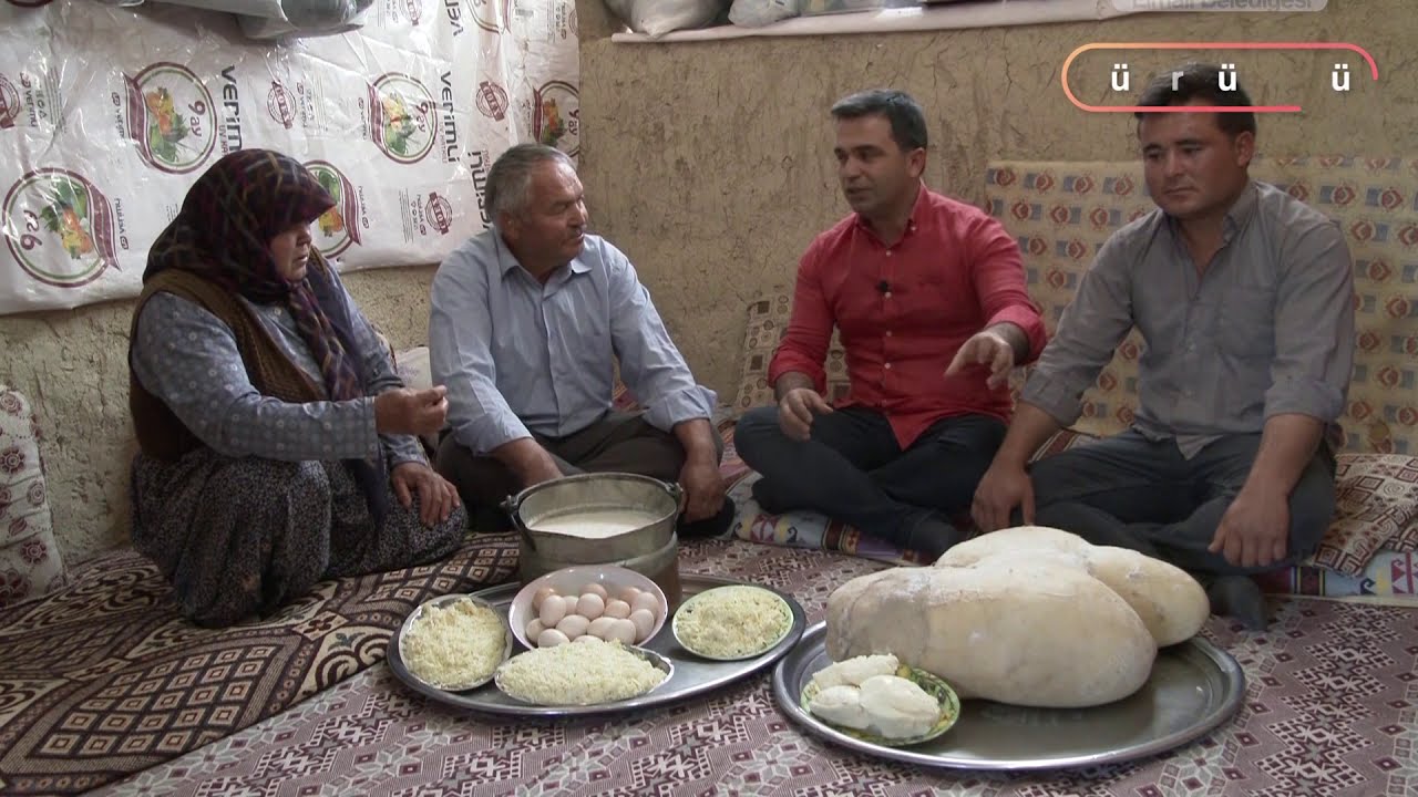 Kış Yoğurdu, Karın Yağı, Yağ Çökeleği, Söğle Peyniri.. Yörük Çadırında Cemal Amcanın Konuğu Olduk !
