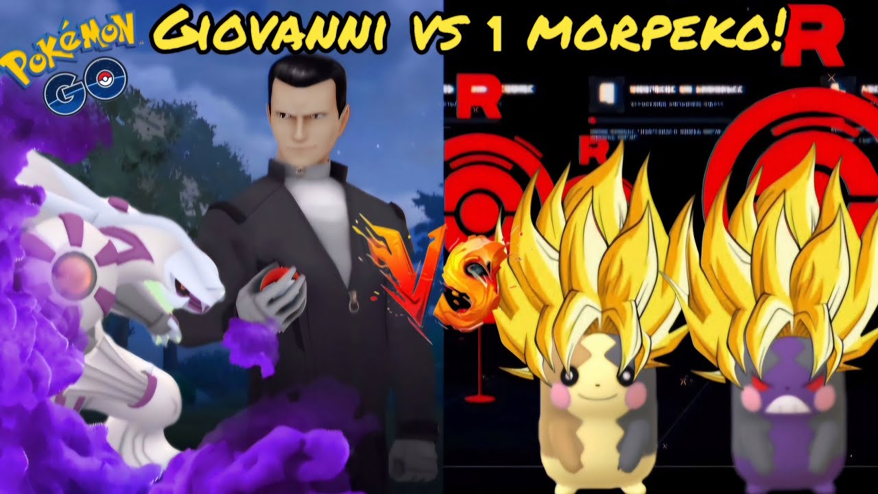How to easily defeat Giovanni with One Morpeko! - Pok&eacute;mon Go [1000CP]