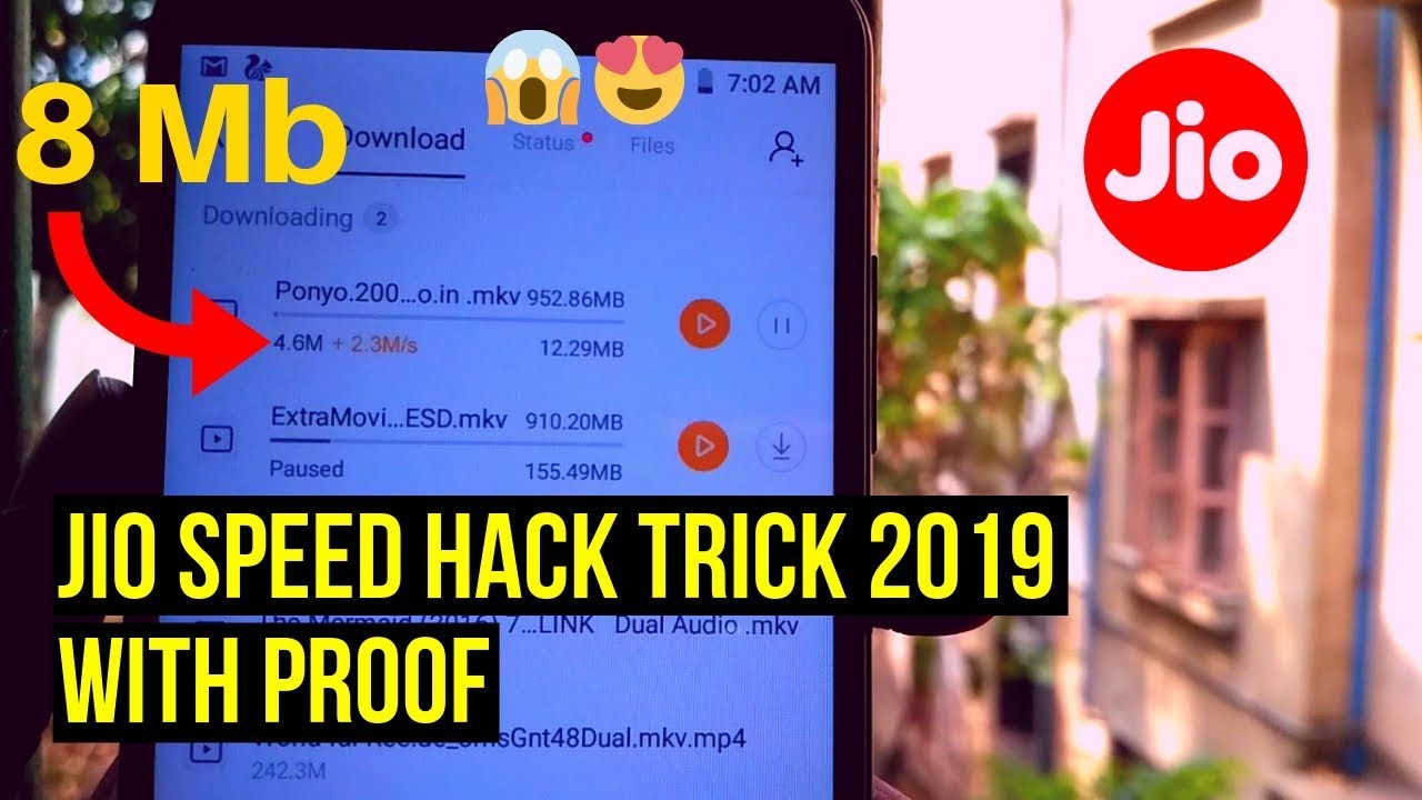 Jio Internet Speed Kaise Badhaye 100% Working Trick Jio Speed Problem 2019 in Hindi