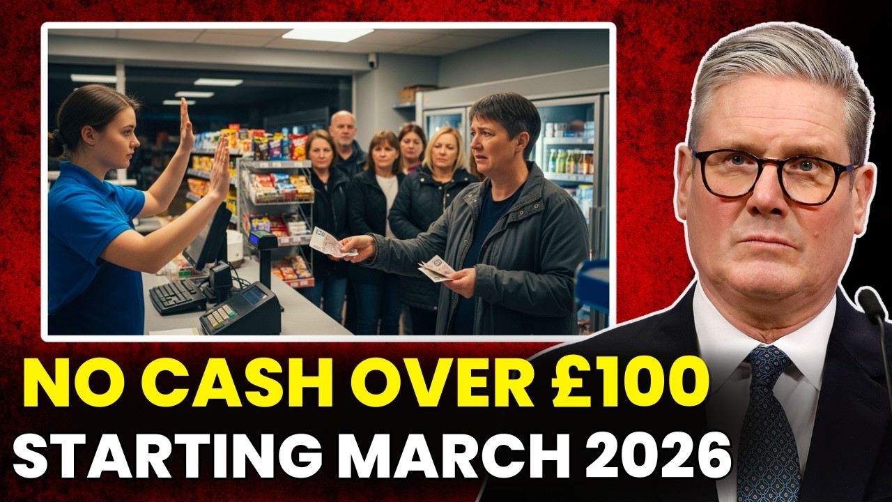 BREAKING: March 2026 – New UK Law KILLS Cash Payments Over £100? Your Wallet in Danger!