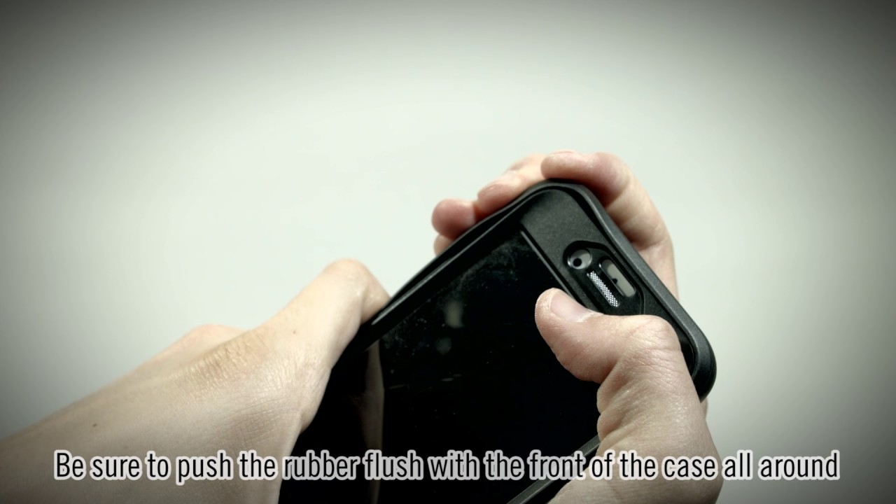 iPhone 7 & 7 Plus Water Resistant Case Installation Video | SUPCASE
