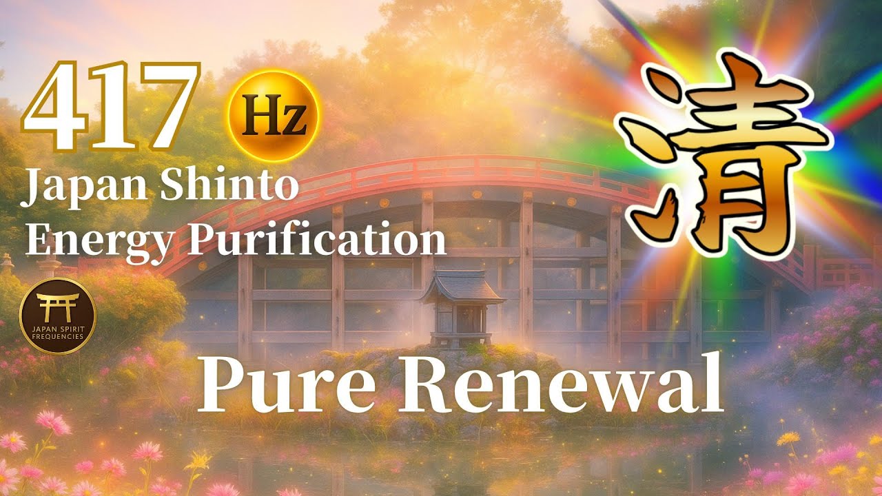 Japan Torii Gate 清 Purity &ndash; 417Hz Energy Purification | Japanese Healing Music for Peace