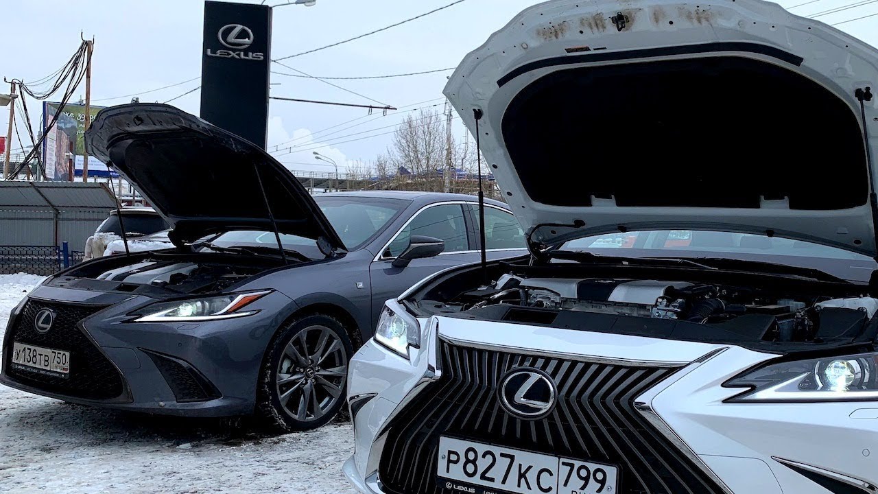 Lexus ES 350 F Sport vs. ES 200. За что +1.5 миллиона? [4K/UHD]