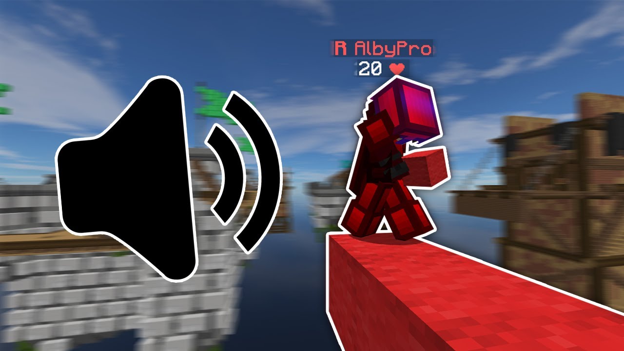 Solo bedwars with Keyboard and Mouse sounds (asmr)
