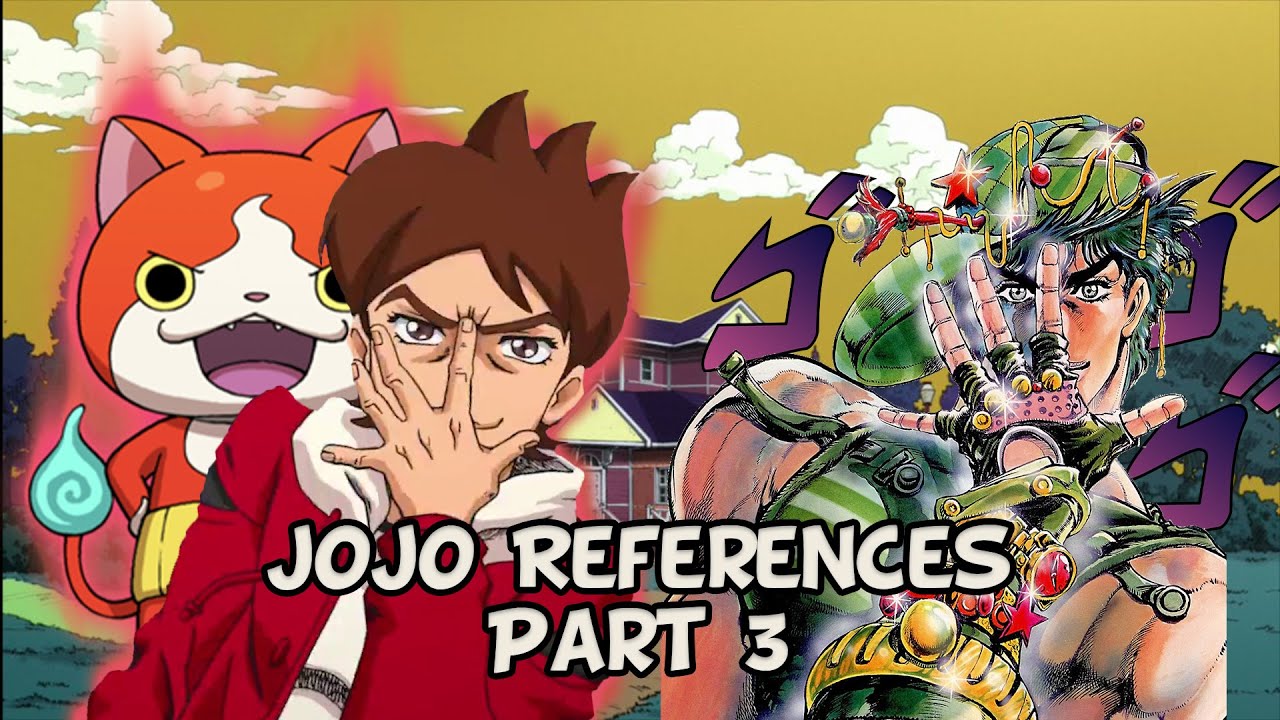 JoJo References In Anime And Manga VS Original JoJo Material | Part 3