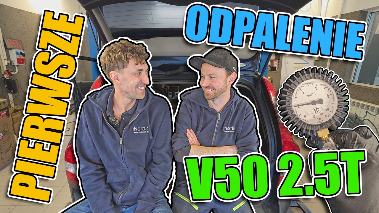 iNordic - Pierwsze odpalenie Volvo V50 2.5T AWD