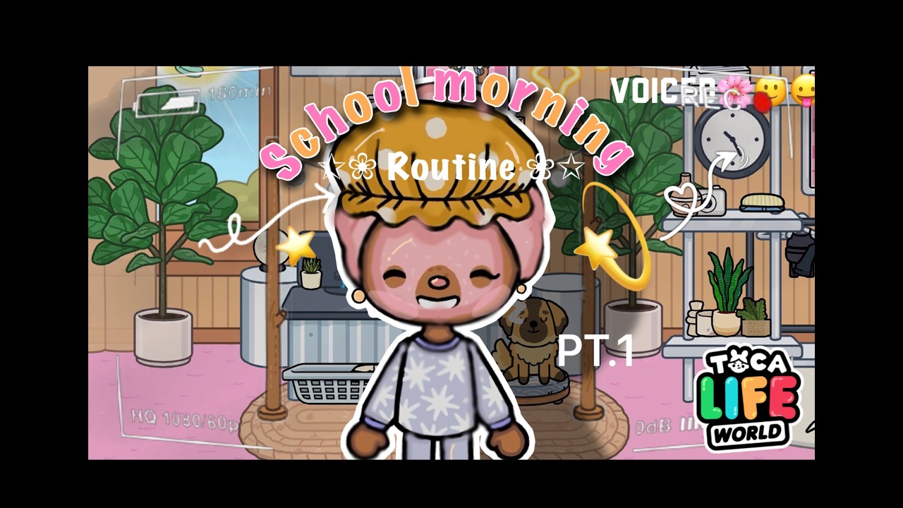 *A BIT CHAOTIC*school morning routine PT.1