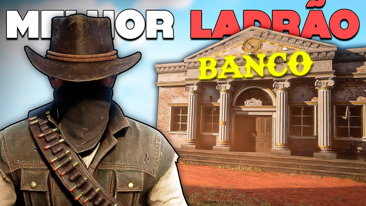 Eu virei o MAIOR ladrão de BANCOS do Red Dead 2!
