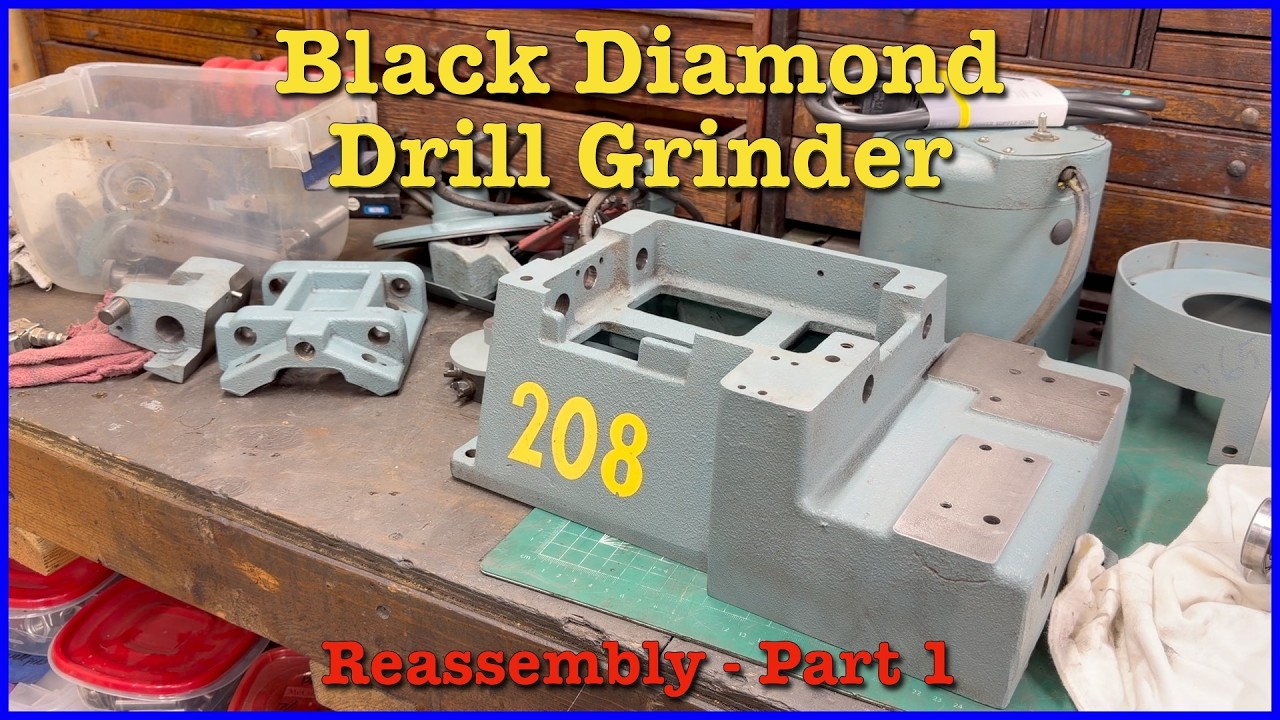 Black Diamond Drill Grinder Reassembly - Part 1