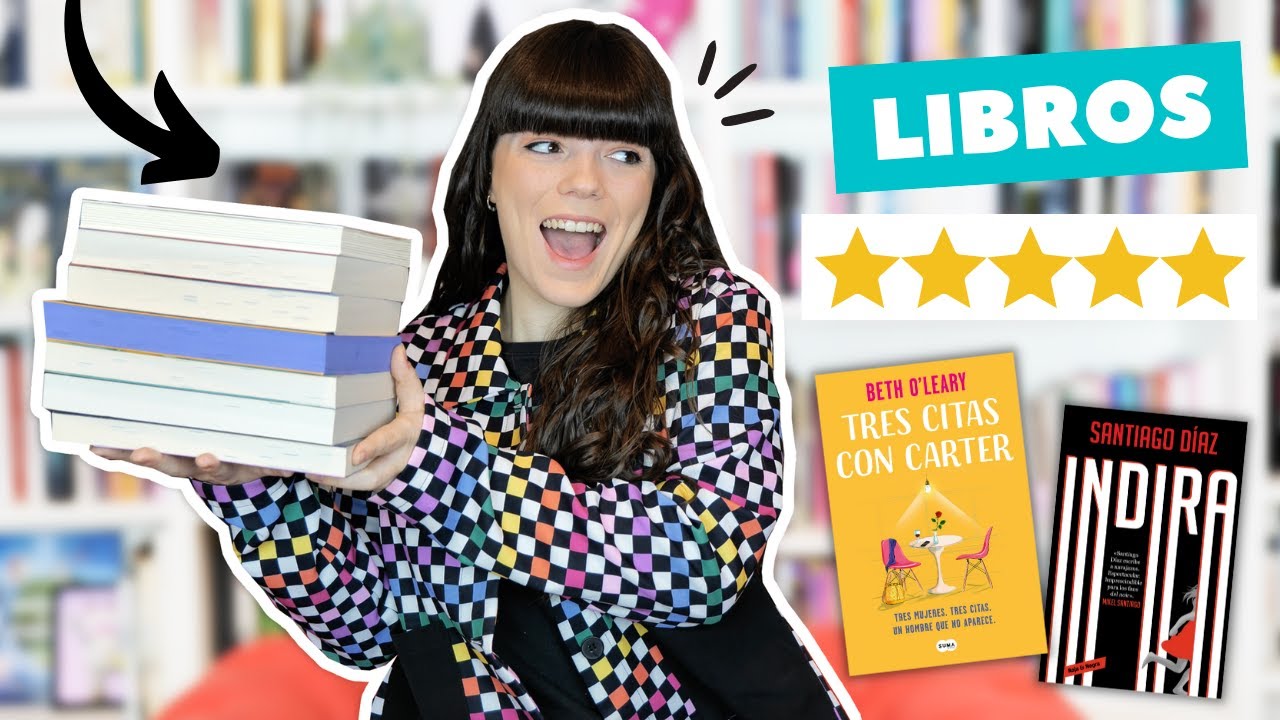 Libros de 5 ESTRELLAS que TIENES que leer