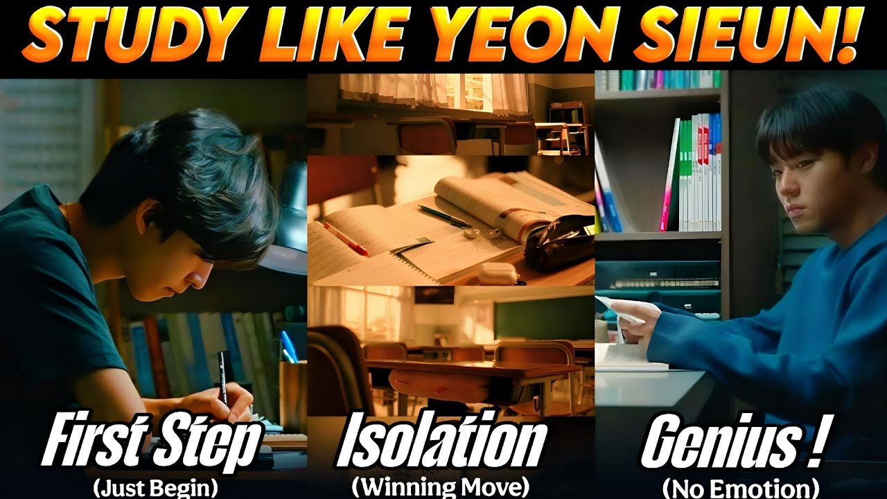 How Si-eun Topped His Class While Getting Beat Up Daily | Si-eun's Genius Study Plan EXPOSED!