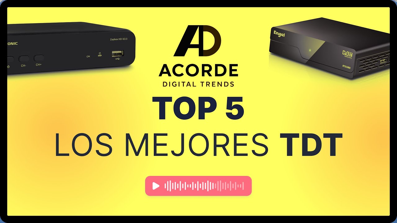 TDT Top 5 Mejores Decodificadores HD 2024: Edision, Strom, Engel, Sunstech, Metronic – ¡Comparativa!