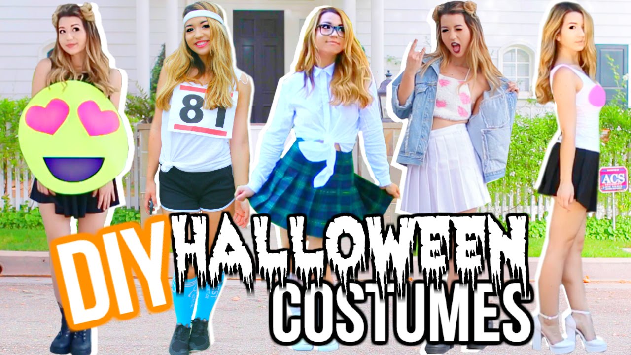 DIY Last Minute Halloween Costumes