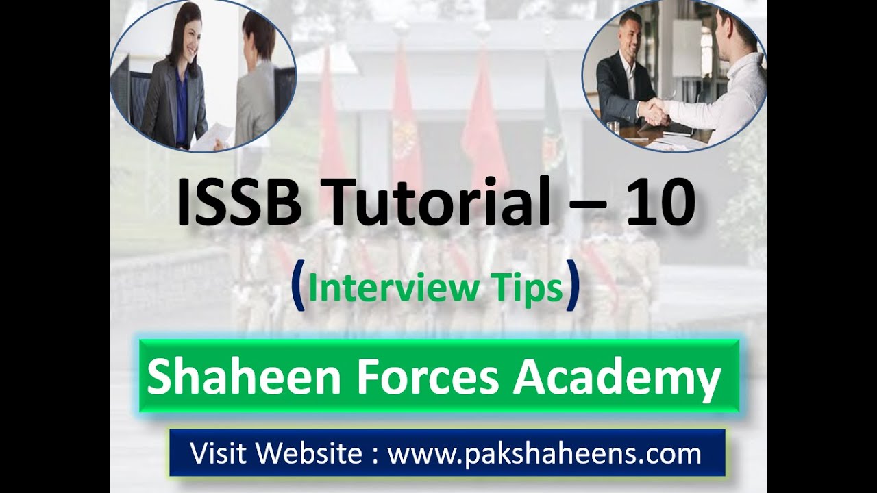 ISSB Tutorial 10 (Interview Method)