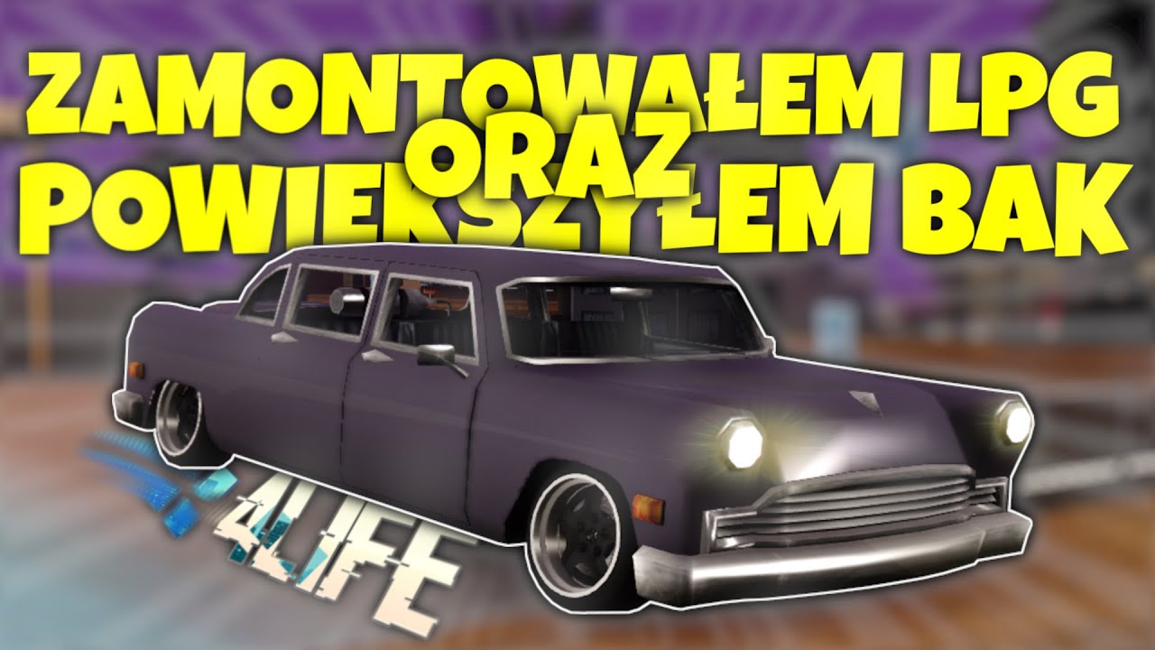 ZAMONTOWAŁEM LPG ORAZ POWIĘKSZYŁEM BAK W CABBIE! +UBEROWANIE?! | 4LIFE MTA