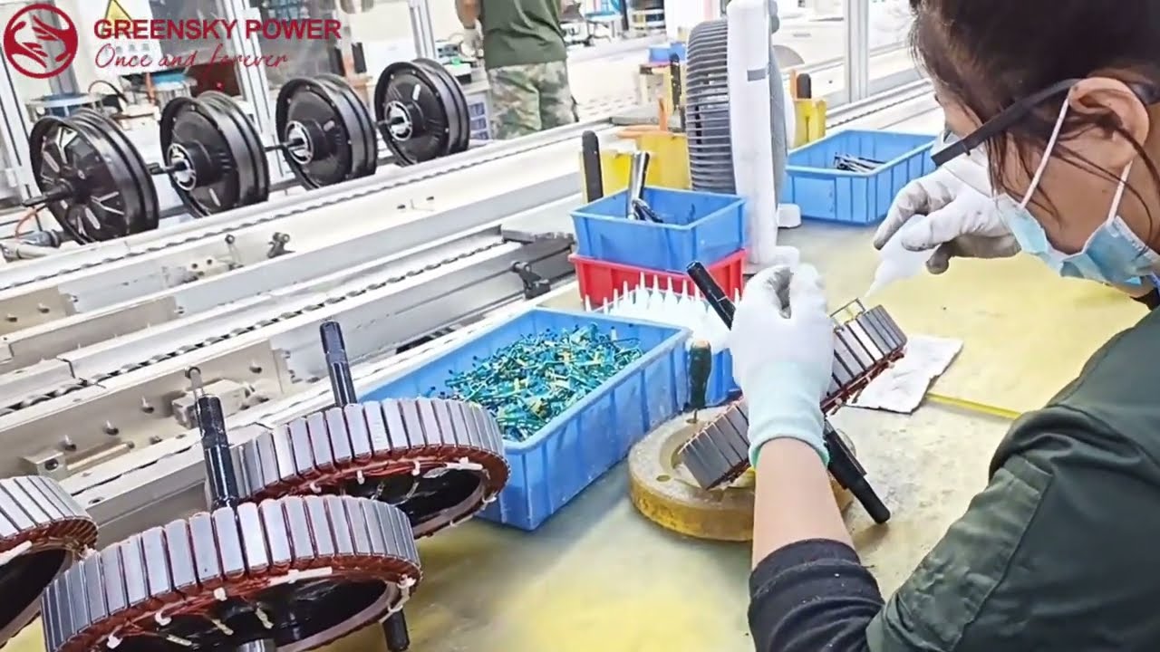 E-bike hub motor factory visit