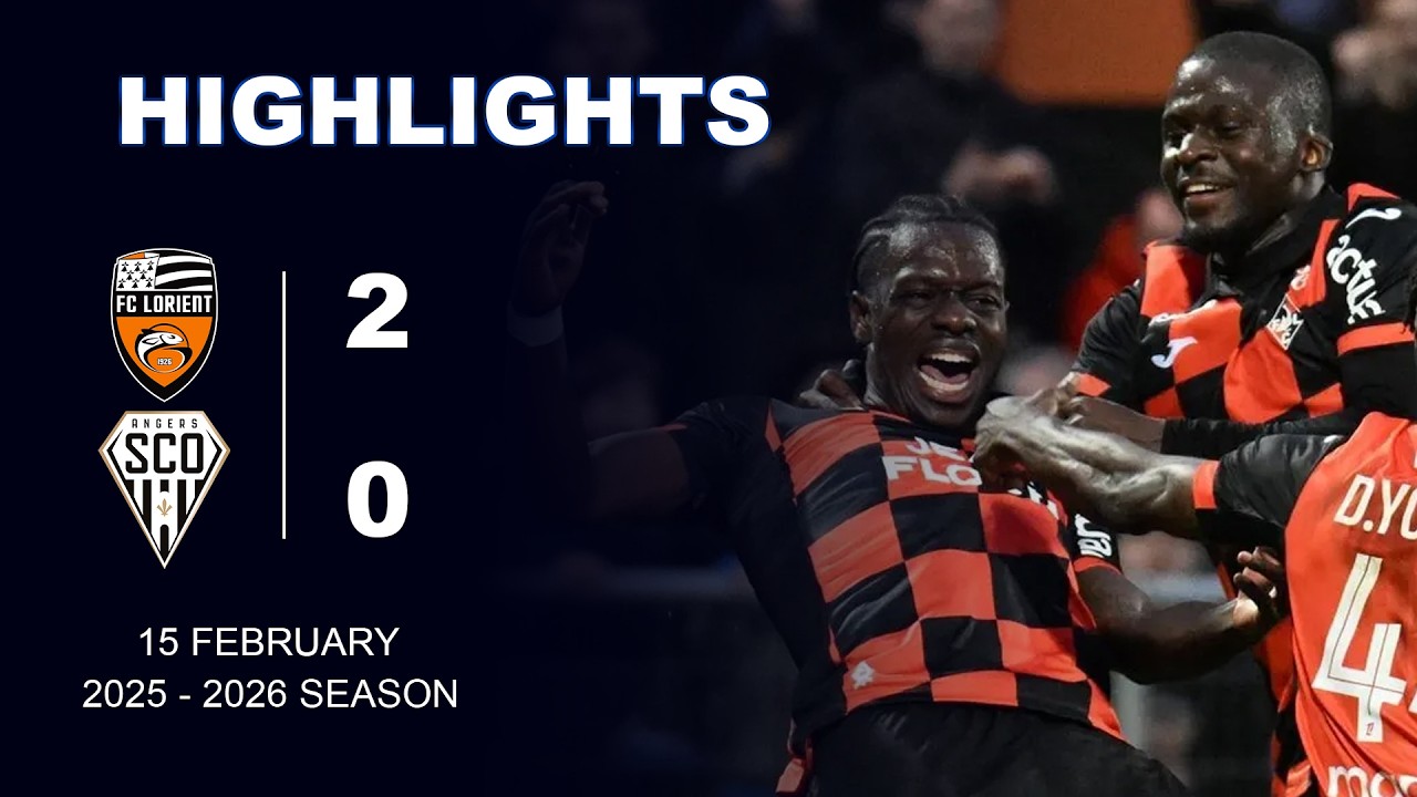 Lorient  2 - 0  Angers [ Full Highlight]