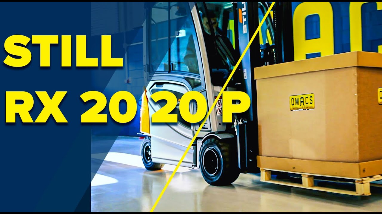 Carrello Elevatore Elettrico STILL RX 20 - 20P | Un concentrato di energia!
