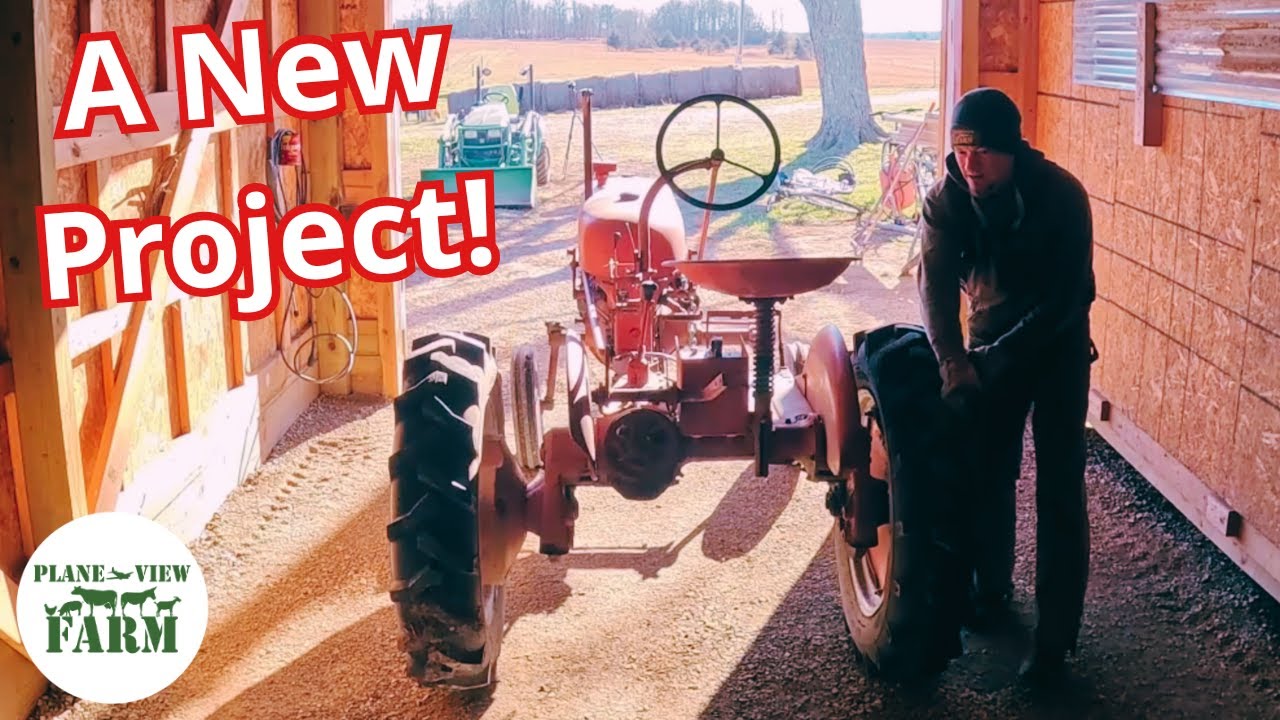 Getting My Shed Ready for the New Farmall Cub Tractor Project