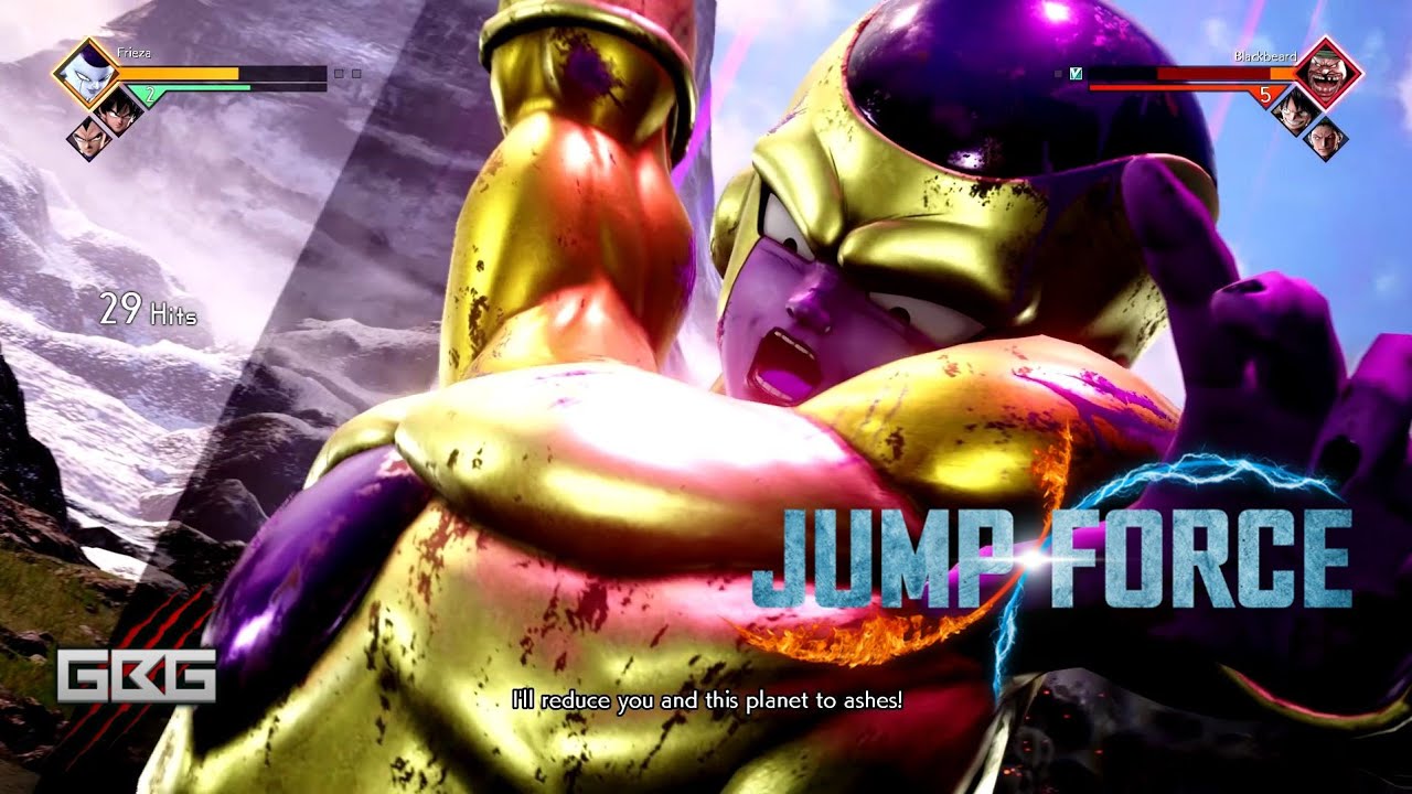 Jump Force - 100% Full Power Frieza and Golden Frieza Combos