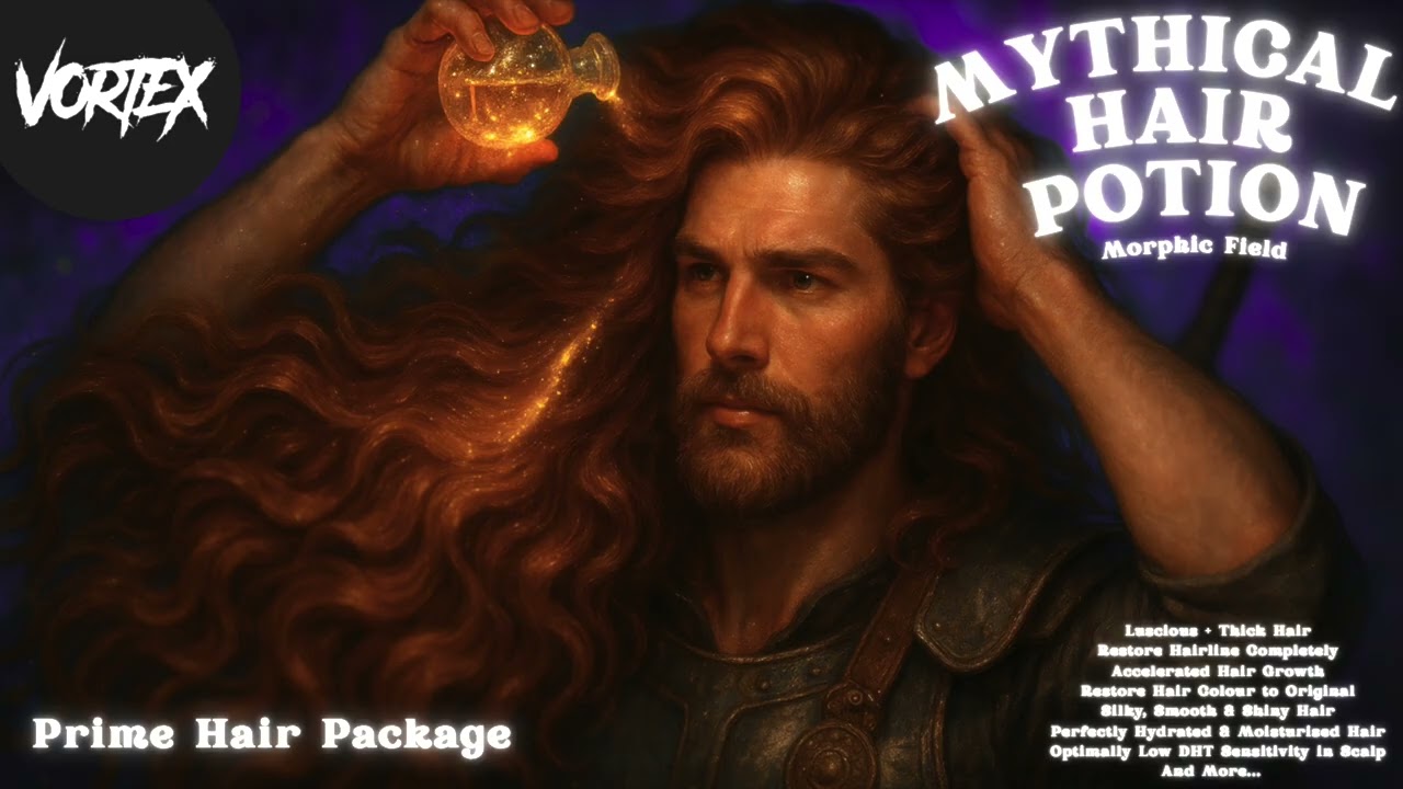🧪 MYTHICAL HAIR POTION - Prime Hair Package + Total Hair Restoration - (Morphic Field) - Unisex