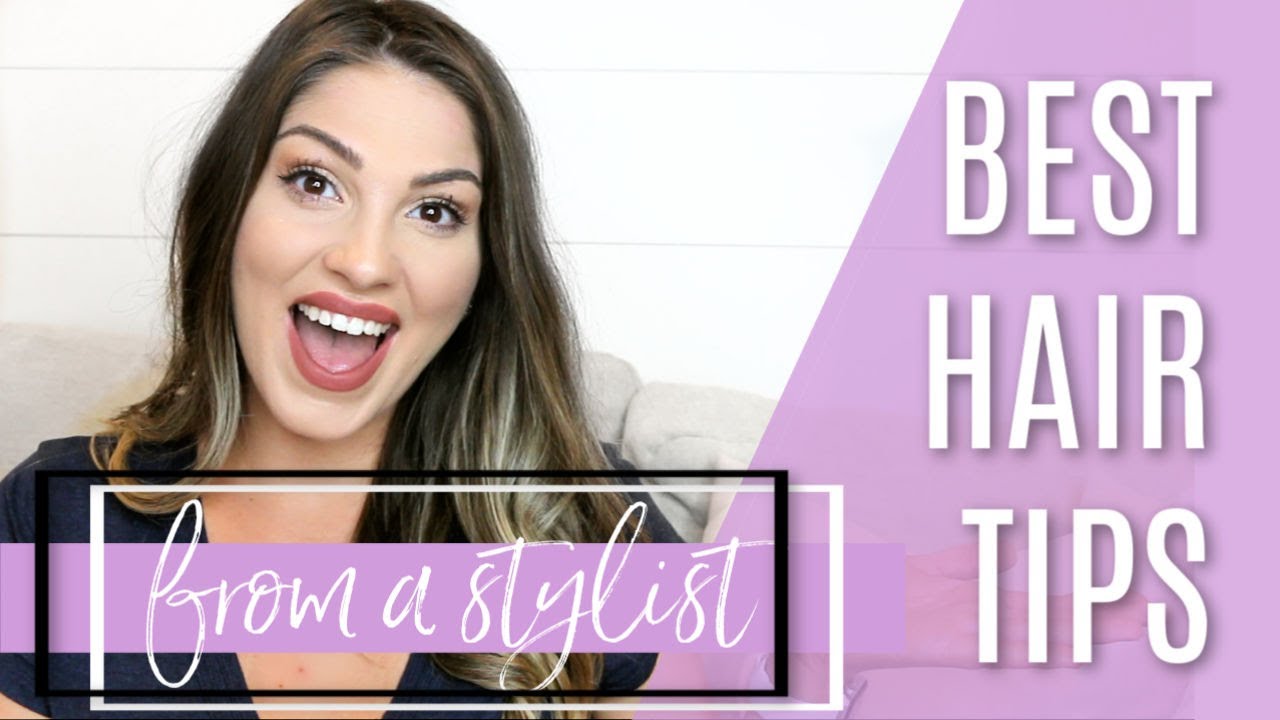 HEALTHY HAIR SECRETS FROM A STYLIST!