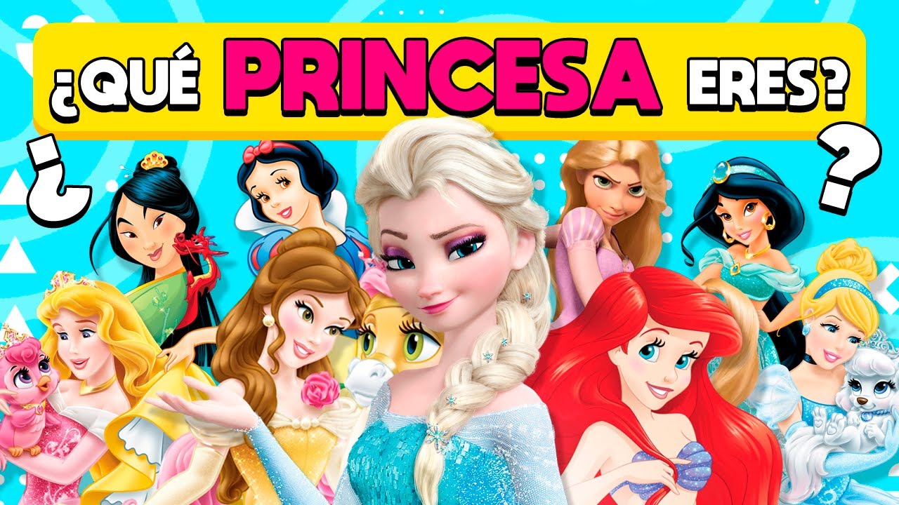 ¿Qué Princesa Disney Eres? 🤔🧠🧐 | Trivia Princesas | DiverTrivia ✅