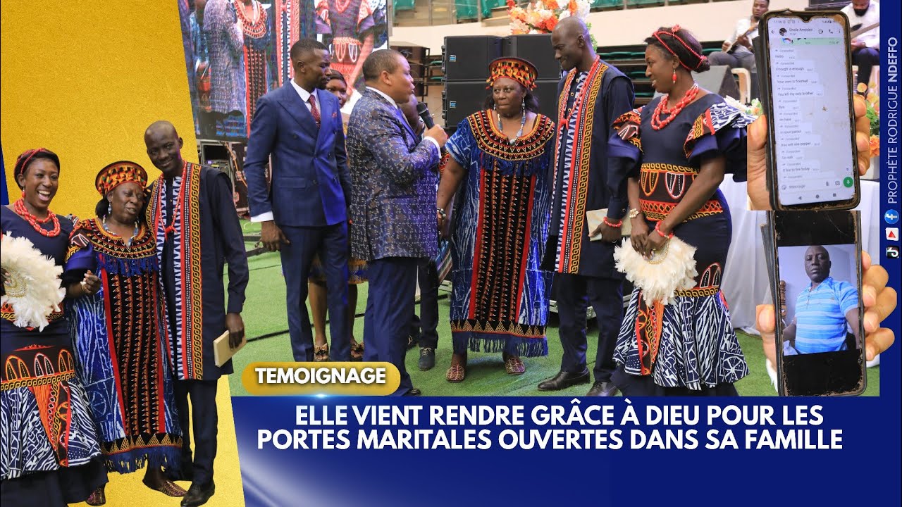 💥ELLE VIENT RENDRE GRÂCE À DIEU POUR LES PORTES MARITALES OUVERTED DANS SA FAMILLE🥳🥳🥳