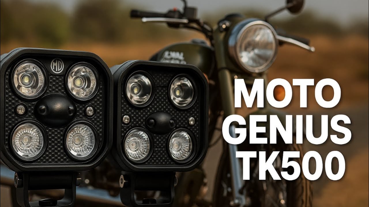 Moto Genius TK500 LED Lights &ndash; Precision and Power for Every Ride