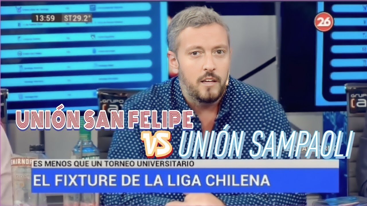 Fútbol Al Horno - Pablo Carrozza trae el Fixture de la Liga Chilena 