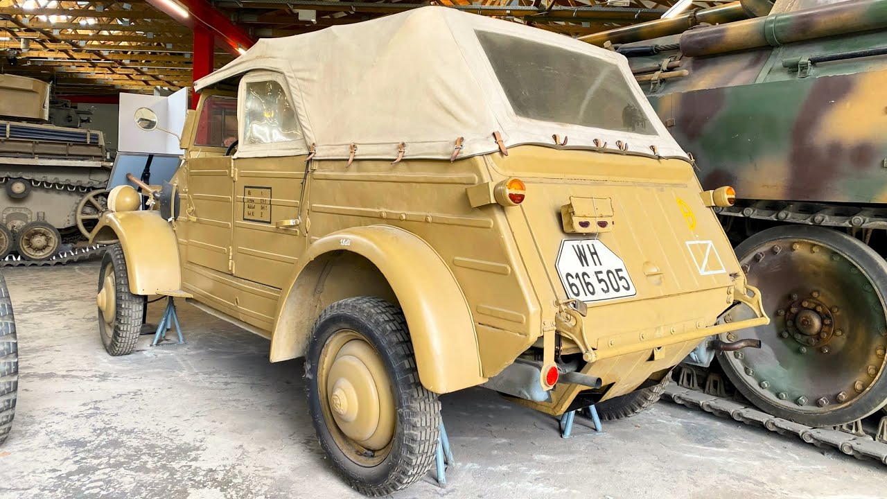 1940 Volkswagen Typ 82 - VW K&uuml;belwagen - exterior details