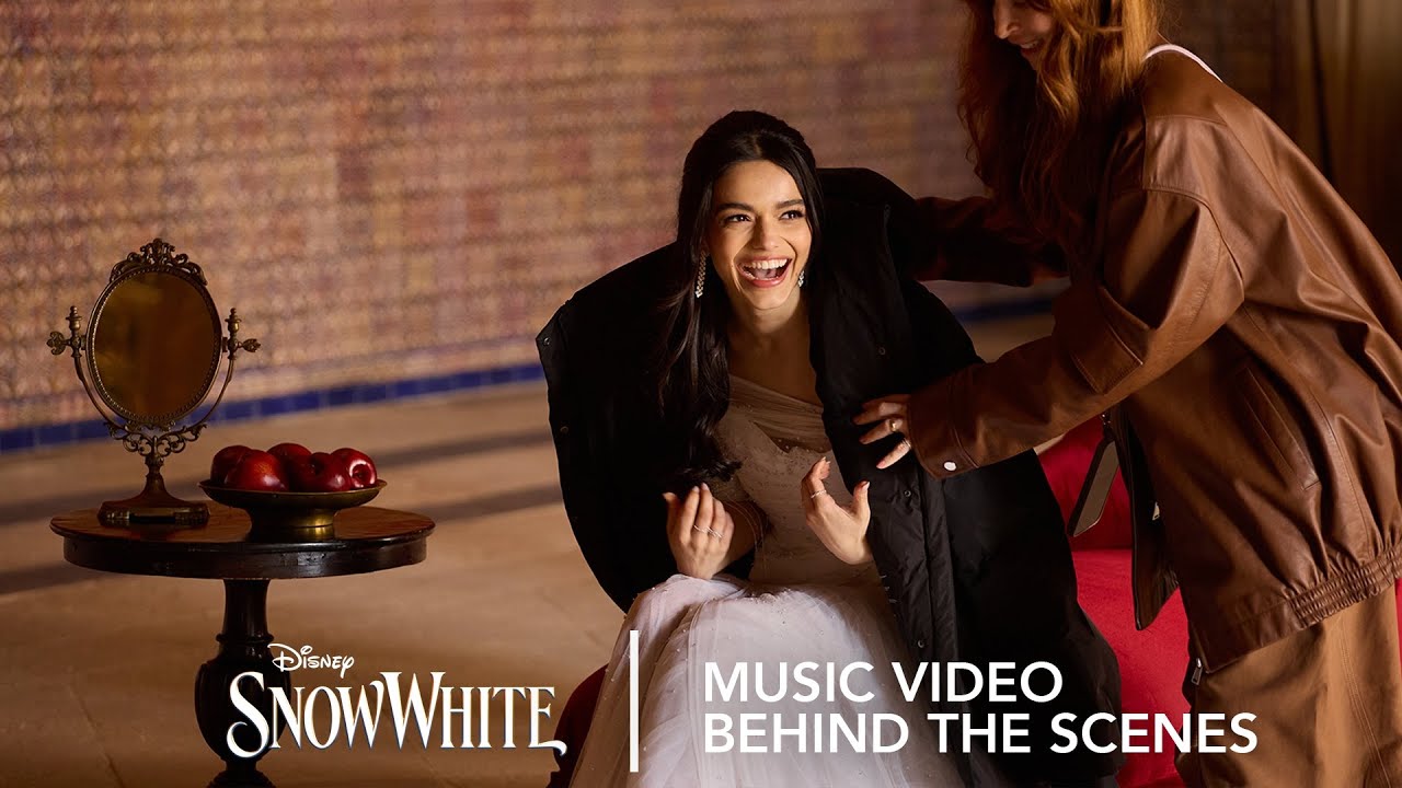 Behind The Scenes of the Waiting On A Wish Official Music Video | Disney's Snow White | Disney UK