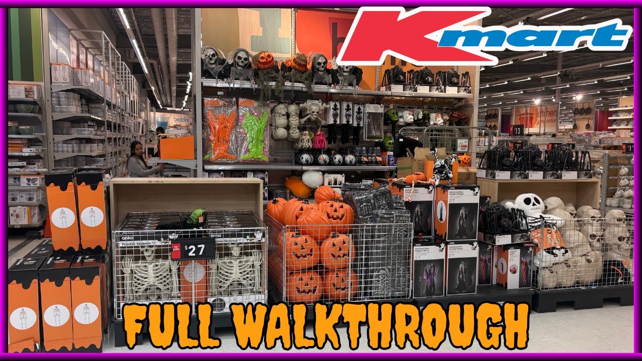 Kmart Halloween Decorations Full Walkthrough 2025