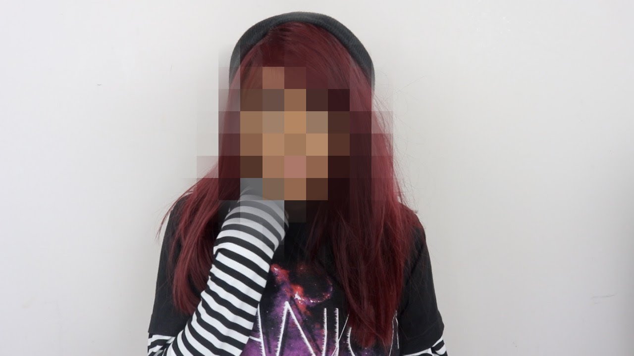 BLACK GIRL TRIES EMO MAKEUP