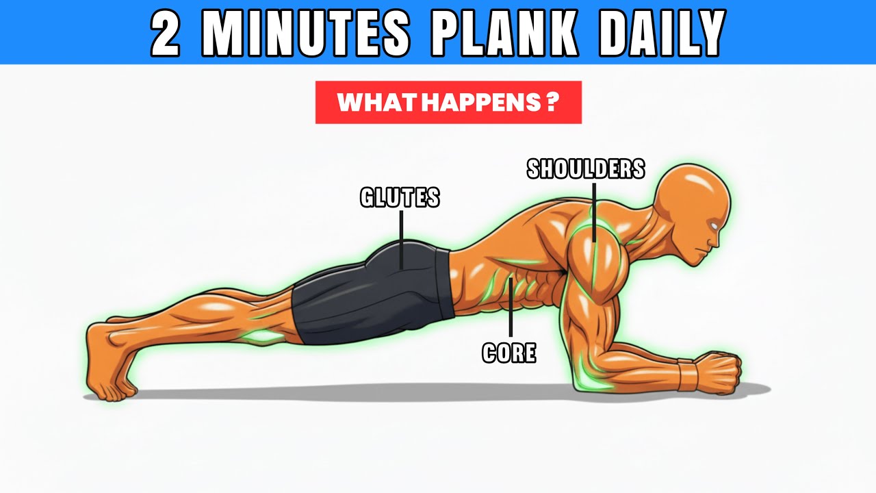 What Happens to Your Body When You Hold a 2-Minute Plank Daily?