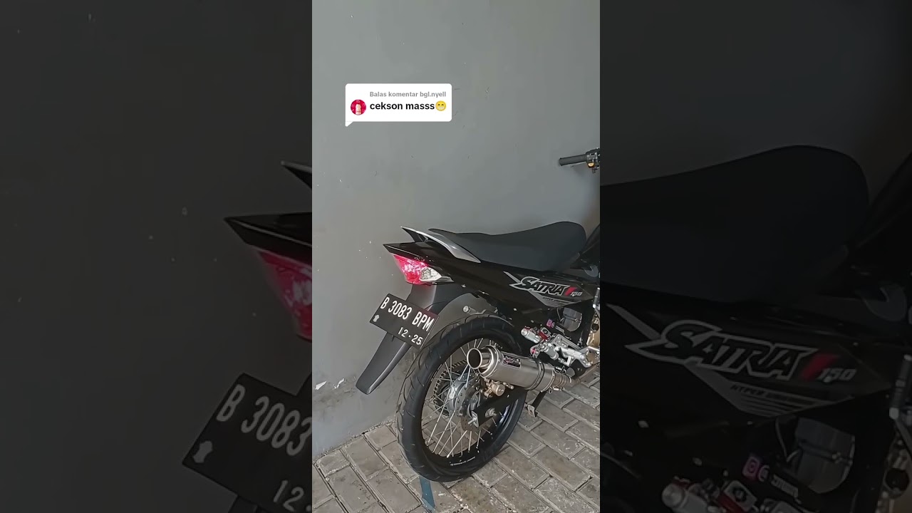 Suzuki satria Fu 150||Spek harian touring||suaranya ngker ngker 🔥#shorts