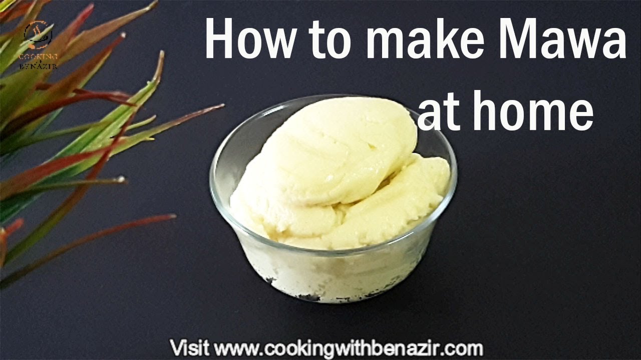 How to make mawa at home from milk powder l Instant khoya recipe with milk powderl by benazir