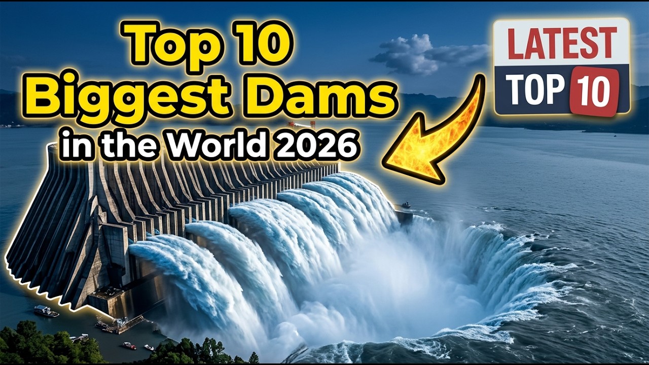 Top 10 Biggest Dams in the World 2025
