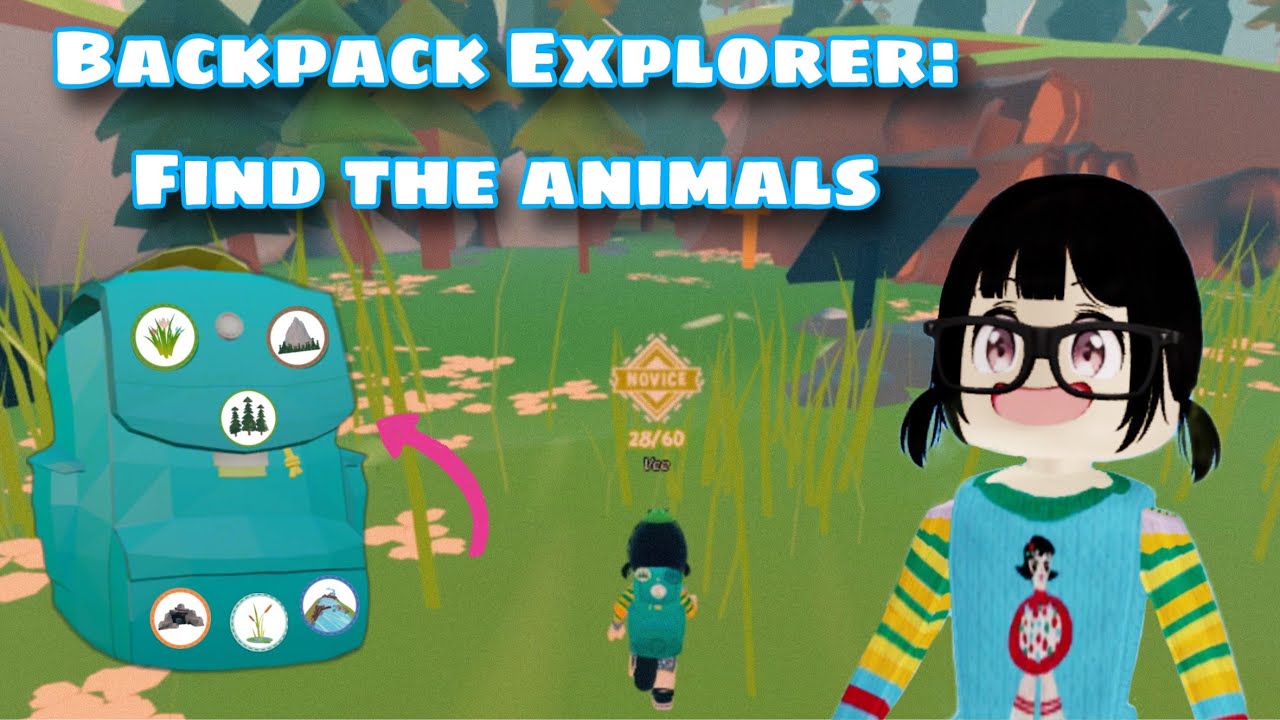 ROBLOX Completing Backpack Explorer: Find the Animals!