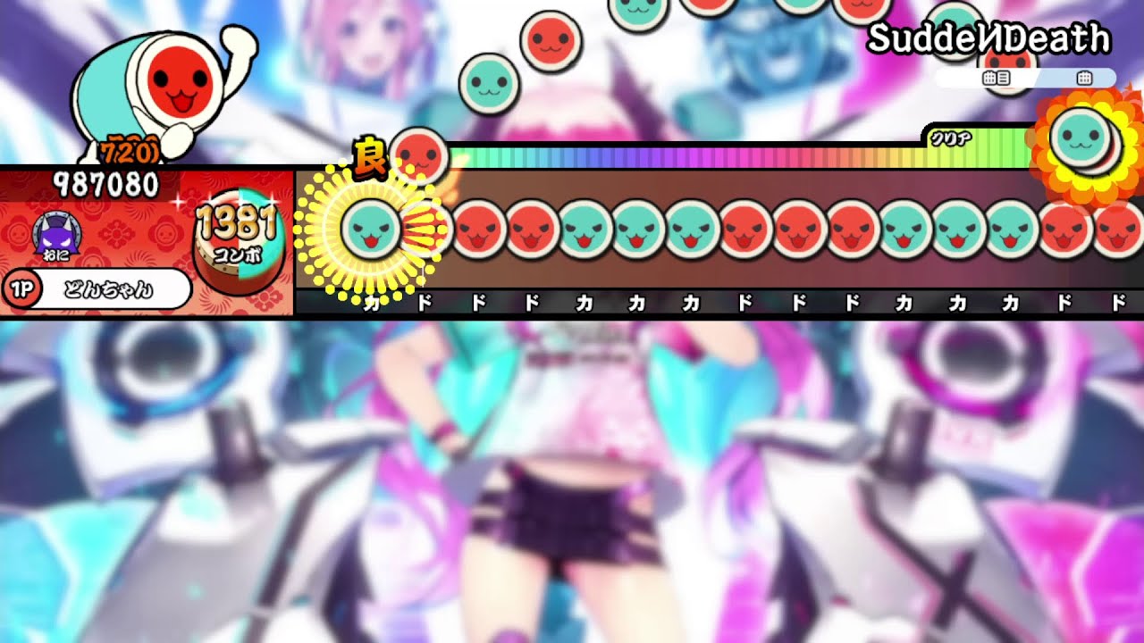 SuddeИDeath(裏) / xi vs. モリモリあつし【創作譜面】【TJAPlayer3-Develop】