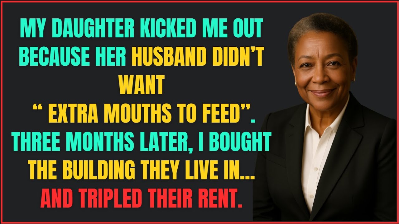 My Daughter Kicked Me Out For Being An Extra Mouth...So I Bought Their Building And Tripled Rent.