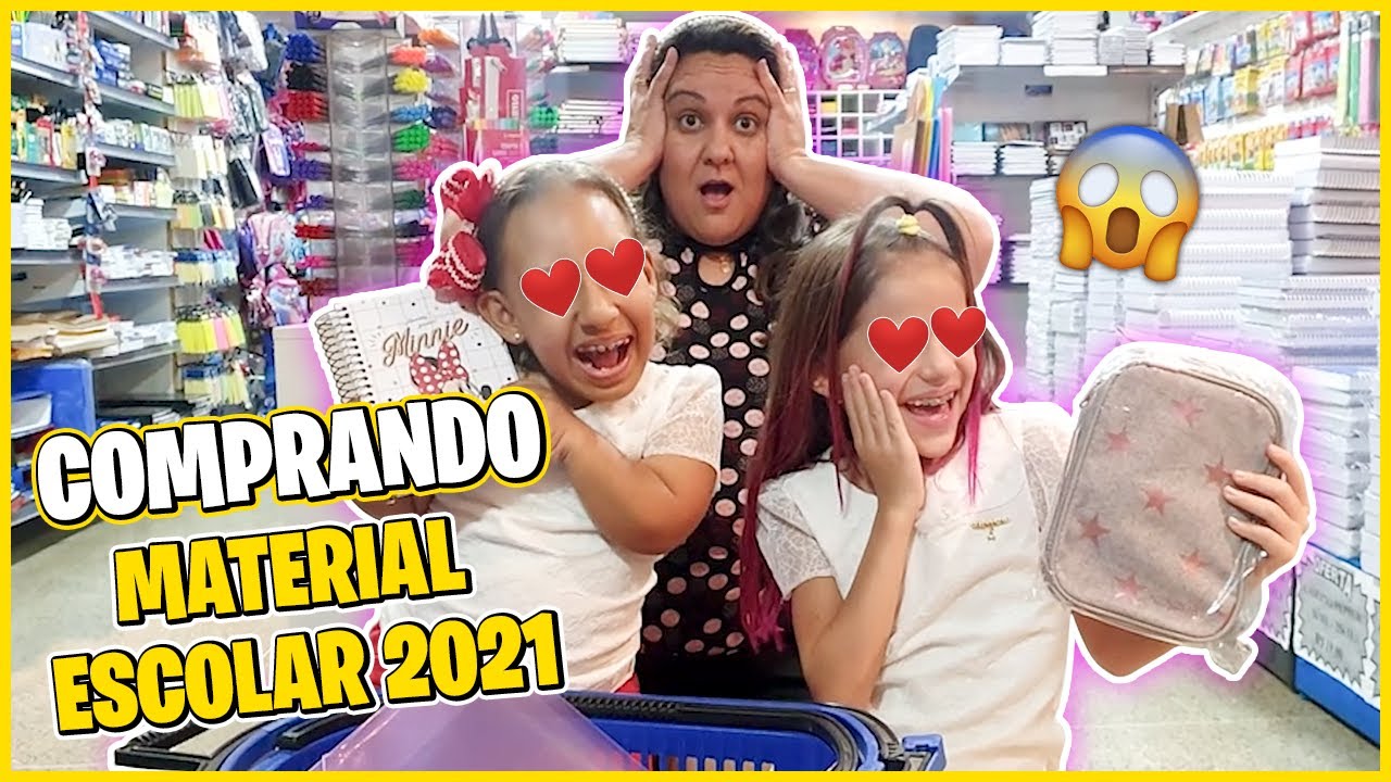 Comprando TODO MATERIAL ESCOLAR 2021 da Maria Clara - Clau Santana