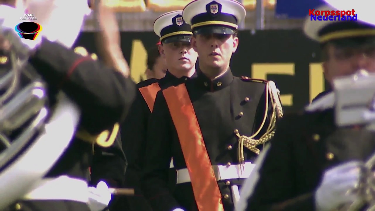 Show en Drumfanfare Oranje tijdens WMC Kerkrade 2017