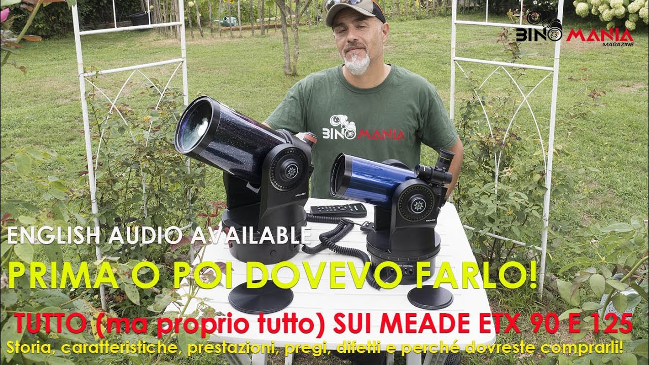 Hanno segnato un’epoca… e sono ancora fantastici! Meade ETX 90 e ETX 125 . VI RACCONTO TUTTO