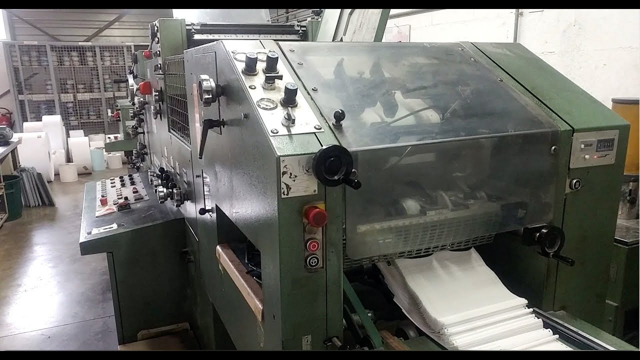 MÜLLER MARTINI PRONTO 2202 Continuous form press with 3 colours