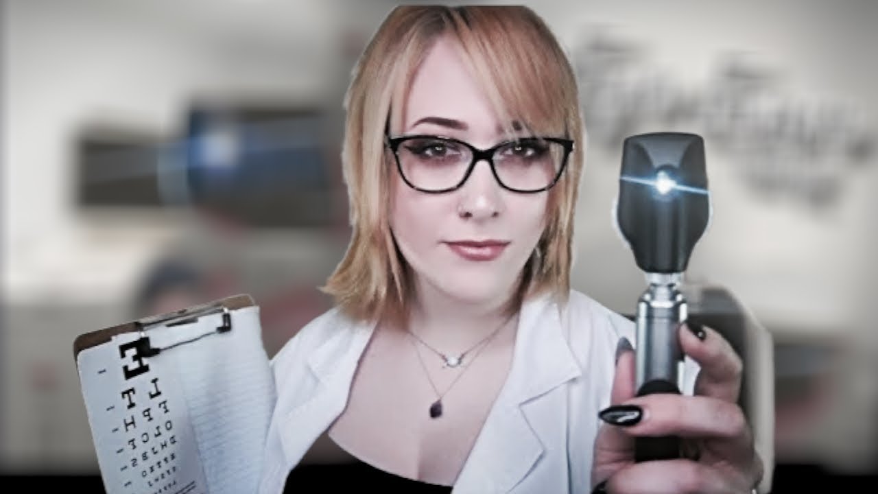 Медицинская ролевая игра в стиле ASMR | Подробный осмотр глаз