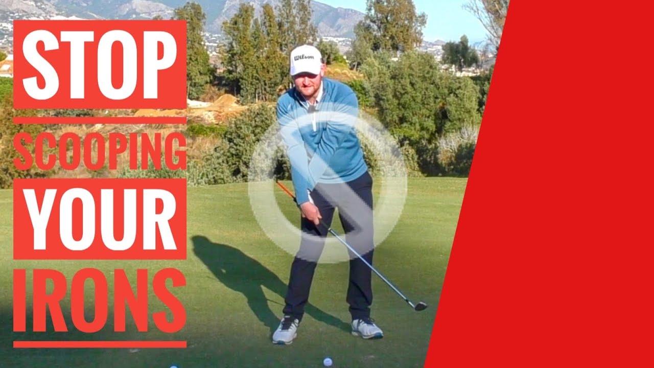 STOP SCOOPING TO CRUSH YOUR IRONS - SIMPLE GOLF TIPS