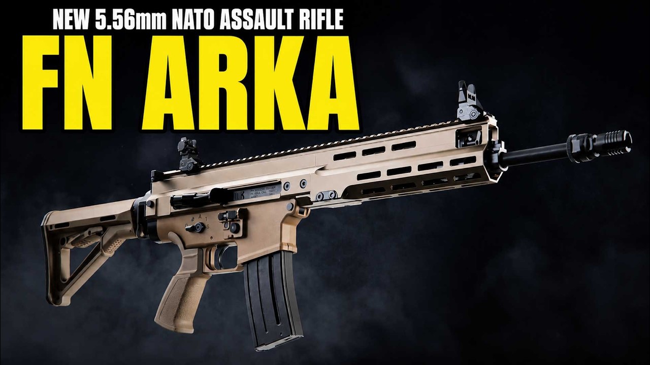 FN ARKA: Belgium&rsquo;s New 5.56mm NATO Assault Rifle Built for Modern Military & Law Enforcement Forces