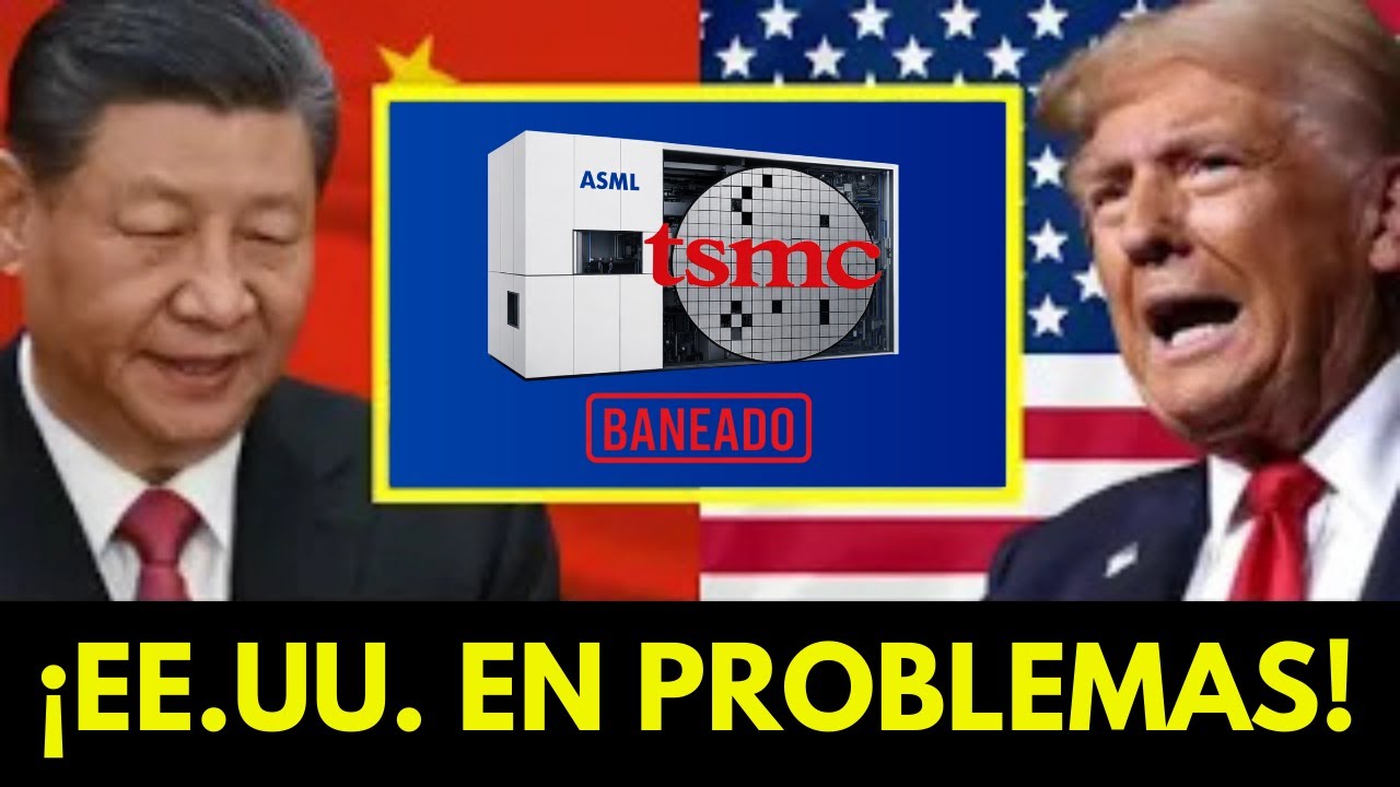 ¡China LANZA su propia EUV y DEJA CONTRA LAS CUERDAS a ASML! EE.UU. NO LO PUEDE CREER